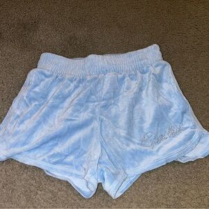 Womens Sz m fuzzy sleep shorts